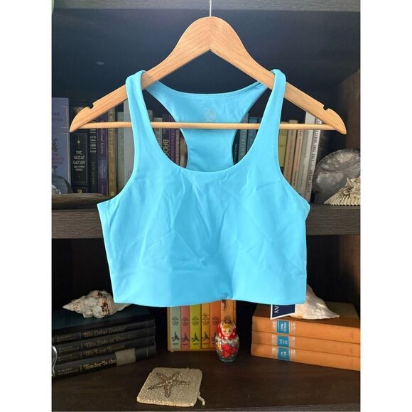 NWT Addison Bay Smooth Arch Sports Bra In Beverly Blue Size XS $68 MSRP - Picture 4 of 8